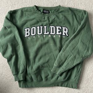 Boulder, CO Sweatshirt UNISEX
